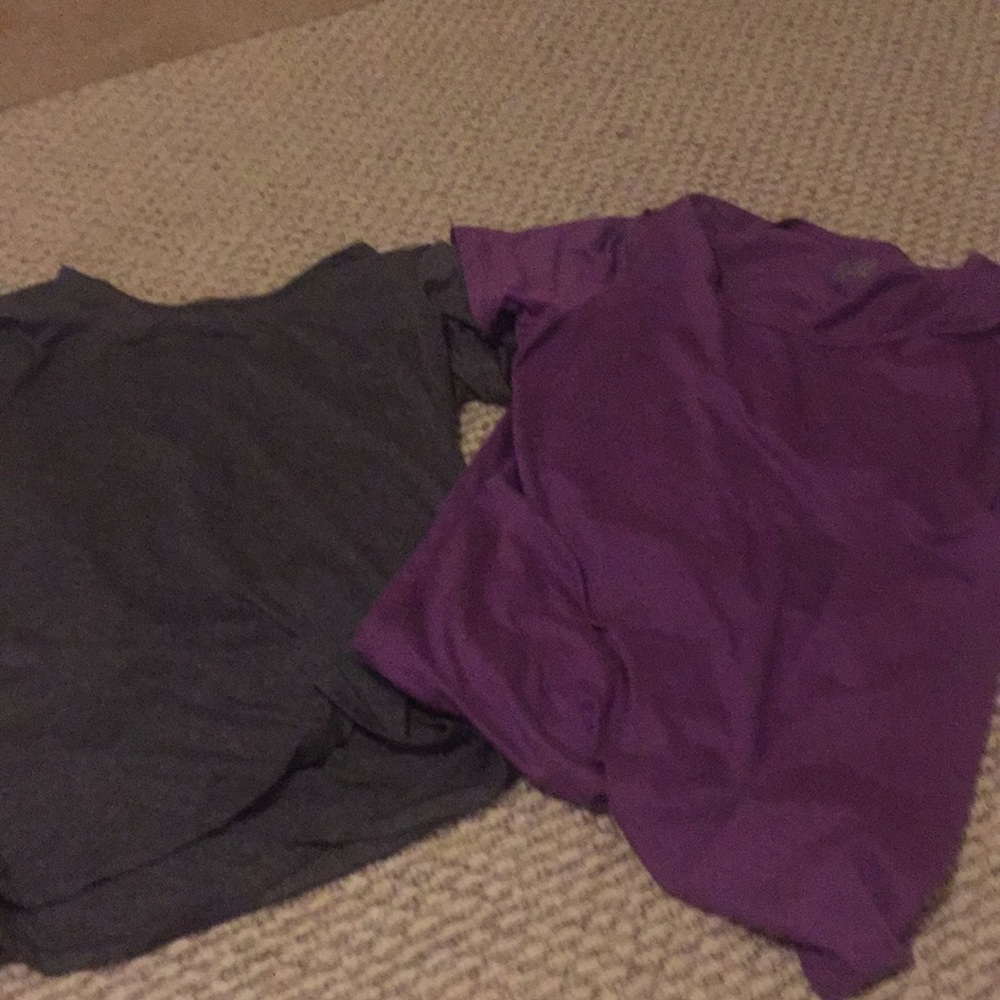 2 cool of exercise shirts